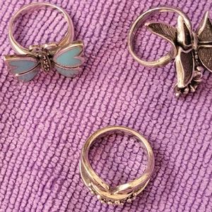 Vintage Silver Rings - 3